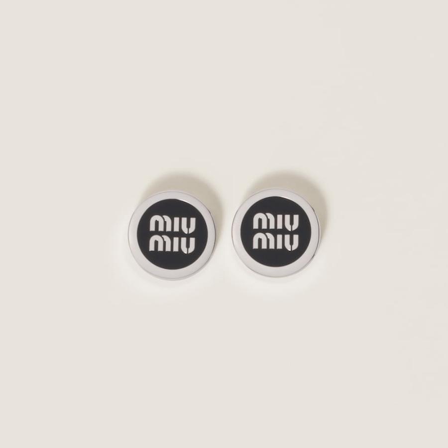 miu miu（ミュウミュウ） エナメルメタル ピアス 5JO912_2F6T_F0632
