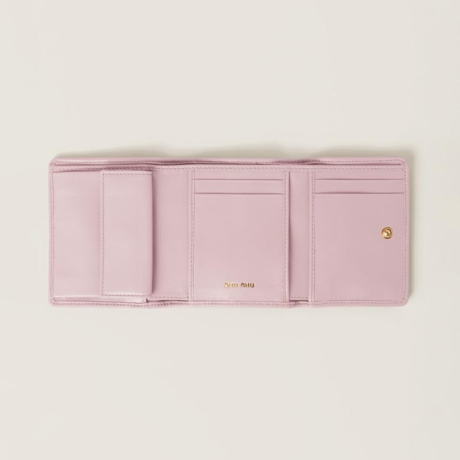 miu miu（ミュウミュウ） マテラッセレザー 財布 5MH033_AFPP_F0E18