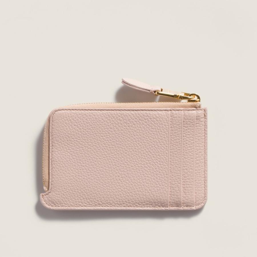 ミュウミュウ MIU MIU レザー ポーチ カードホルダー 5MB066_ADT7_F0LOZ【ジェム 】【送料無料】【正規品】の画像