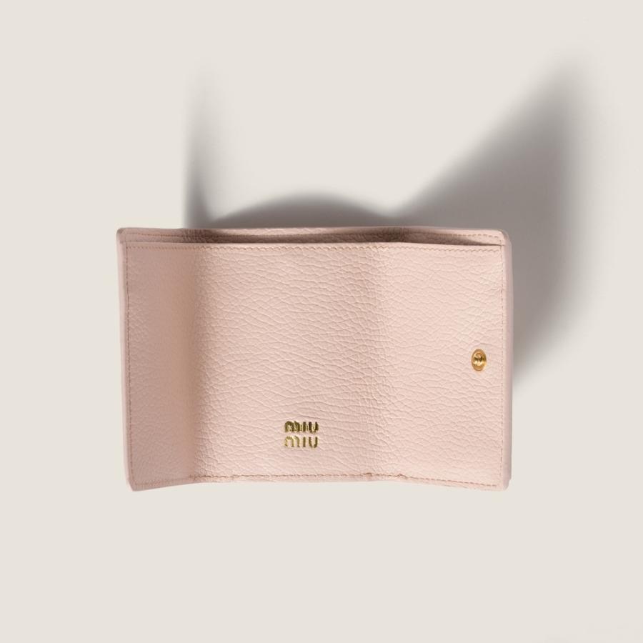 ミュウミュウ MIU MIU ヴィッテロダイノレザー 財布 5MH021_ADT7_F0LOZ【ジェム 】【送料無料】【正規品】の画像