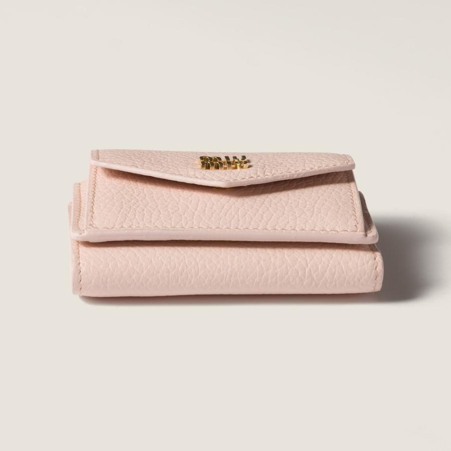 ミュウミュウ MIU MIU ヴィッテロダイノレザー 財布 5MH021_ADT7_F0LOZ【ジェム 】【送料無料】【正規品】の画像