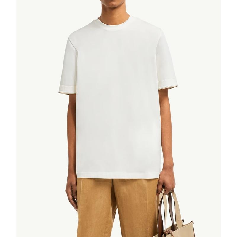 モンクレール　Tシャツ　2025 モンクレ MONCLER 2025春夏 モンクレール メンズT-SHIRT IN COTONETシャツ