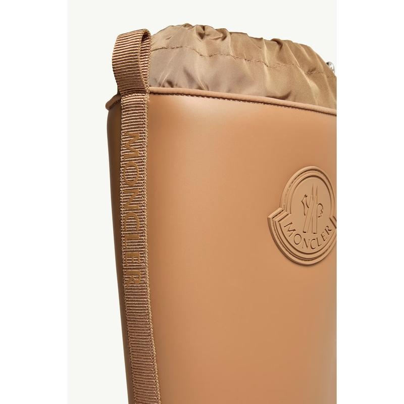 2025/26秋冬 MONCLER モンクレール レディースSTIVALI DA PIOGGIA KICKSTREAM HIGHブーツ【marrone chiaro 】【送料無料】【正規品】の画像