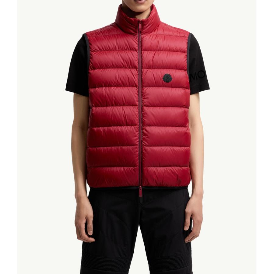 MONCLER/ダウンベスト　黒×オレンジ 大きいサイズと大きい服のメンズ通販【ビッグエムワン】大きい