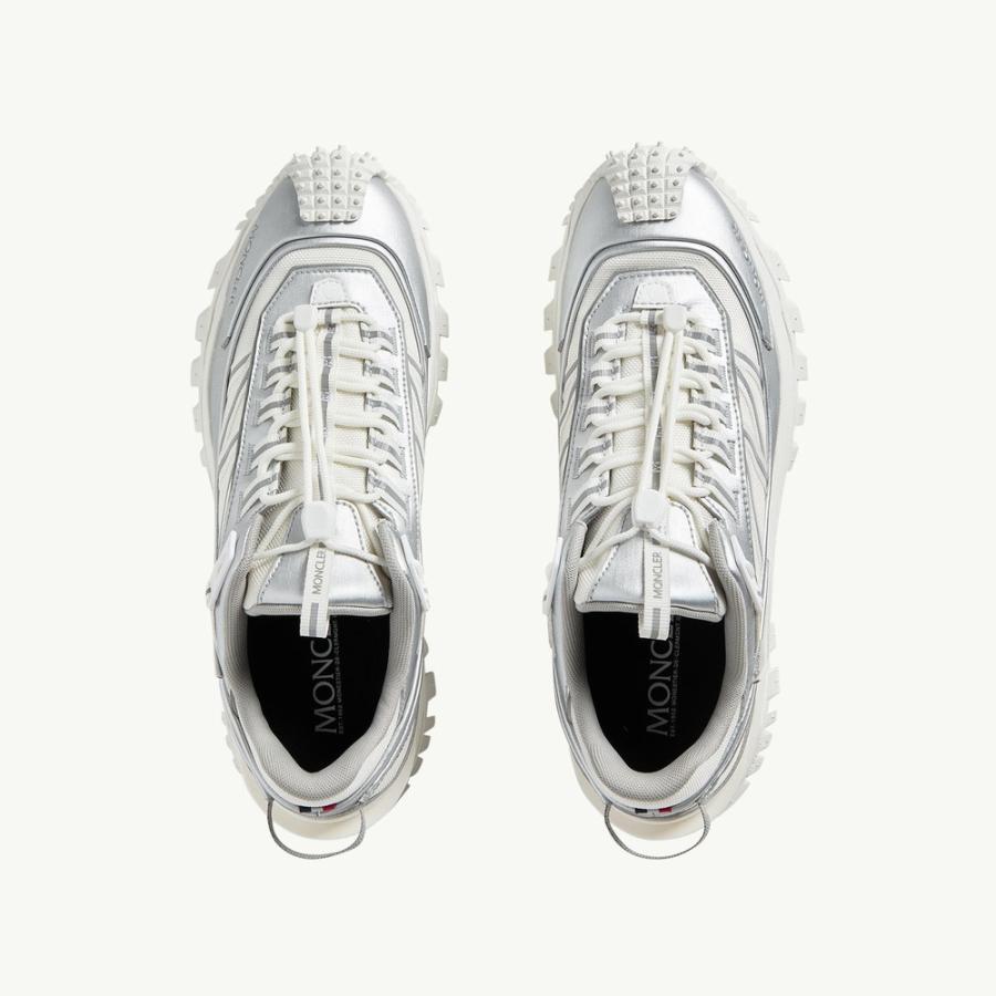 2025/26秋冬 MONCLER モンクレール メンズTRAILGRIP GTX LEATHER SNEAKERSスニーカー【Argento 】【送料無料】【正規品】の画像