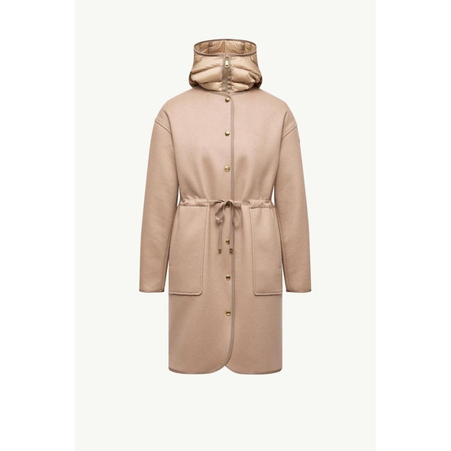 【新品未使用】MONCLER　LEBRIS　フーディ スプリングコート　ベージュ MONCLER（モンクレール） 2025/26秋冬 レディースBONREPOSSE 3-IN-1