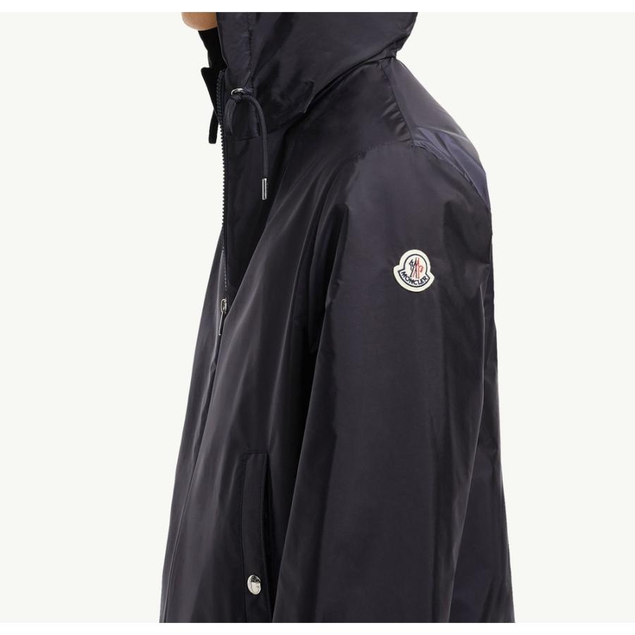 2026春夏 MONCLER モンクレール メンズGRIMPEURS HOODED WINDBREAKERジャケット【Navy Blue 】【送料無料】【正規品】の画像