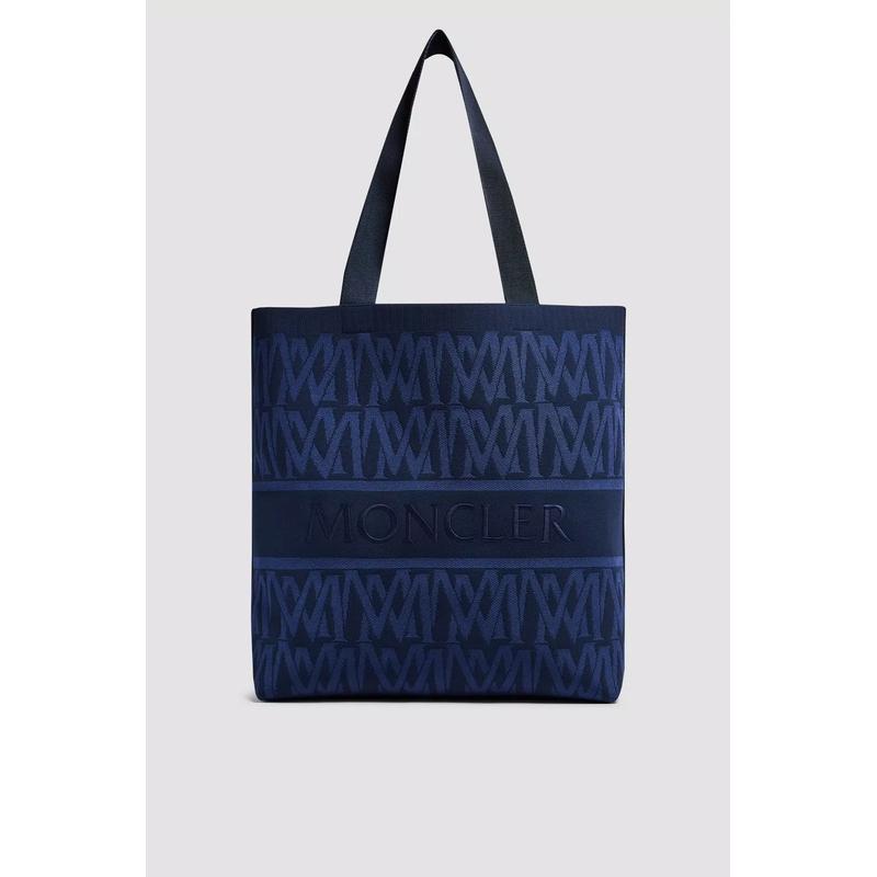 2024春夏 MONCLER モンクレール メンズTOTE BAG KNITトートバッグ【multicolor 】【送料無料】【正規品