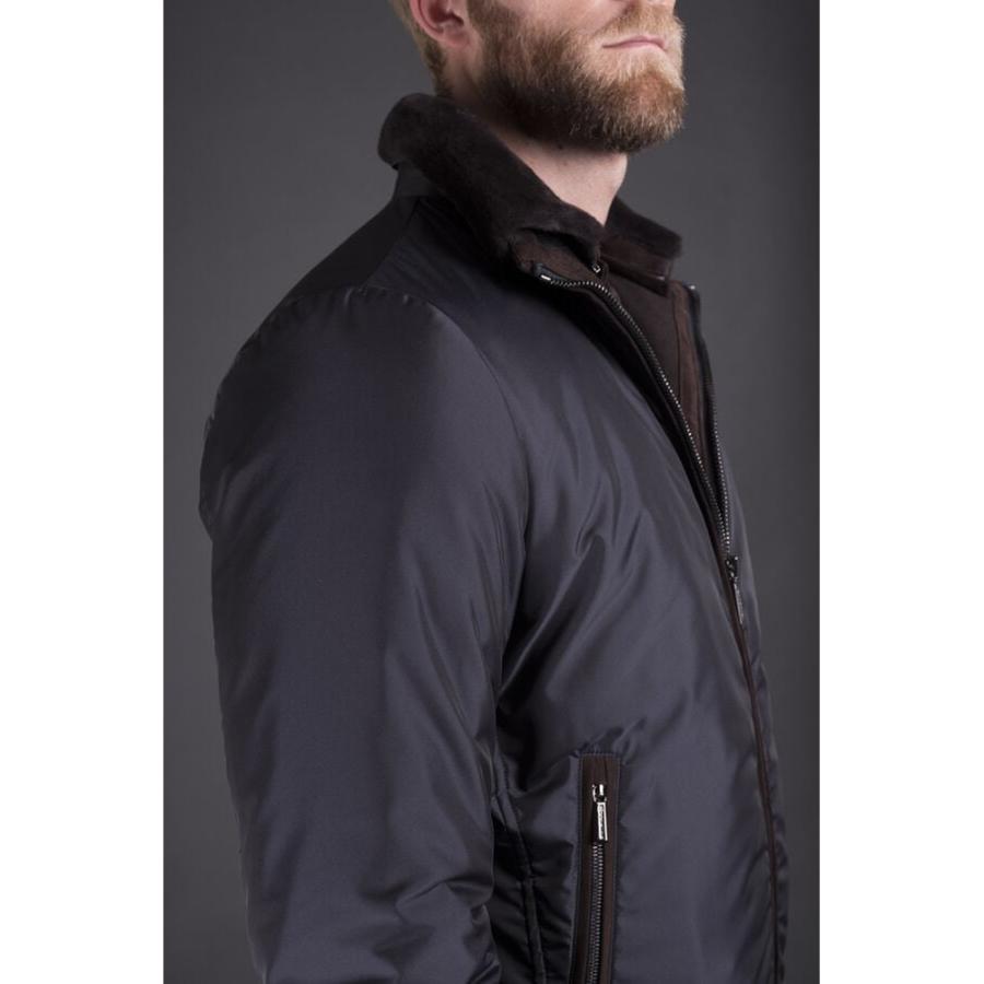 大きいサイズ 極美品 Moorer リバーシブル ステンカラー コート 4XL