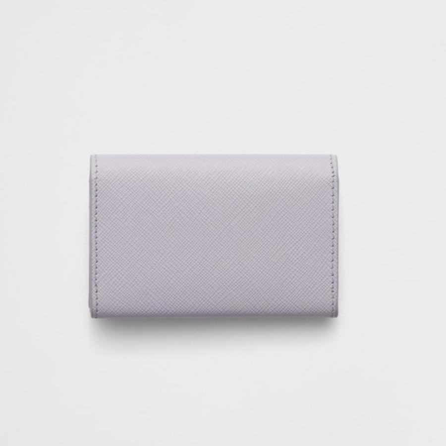 プラダ PRADA 2026春夏 レディース サフィアーノトライアングル カードケース1MC110_QHH_F0ETB【パステルパープル 】【送料無料】【正規品】の画像