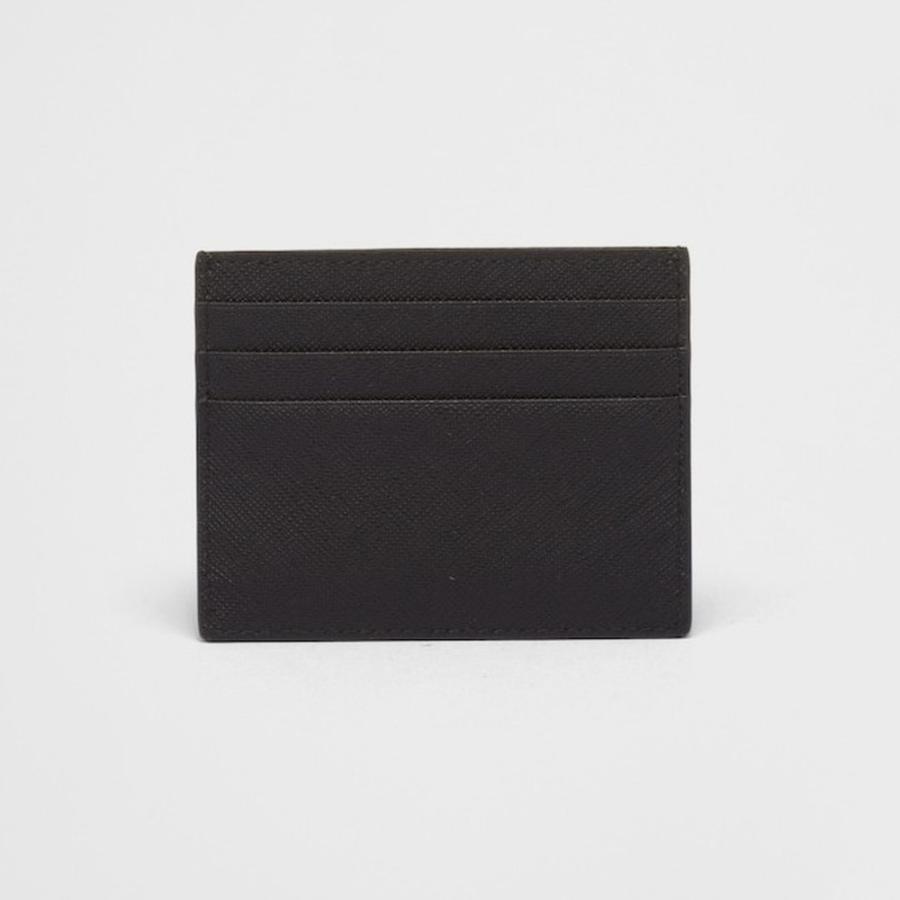 プラダ PRADA 2026春夏 レディース サフィアーノトライアングル カードホルダー1MC025_QHH_F0002【ブラック 】【送料無料】【正規品】の画像