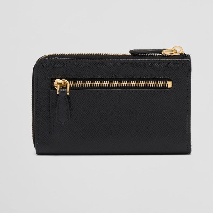 プラダ PRADA 2026春夏 レディース サフィアーノレザー キーケース1PP122_QWA_F0002【ブラック 】【送料無料】【正規品】の画像
