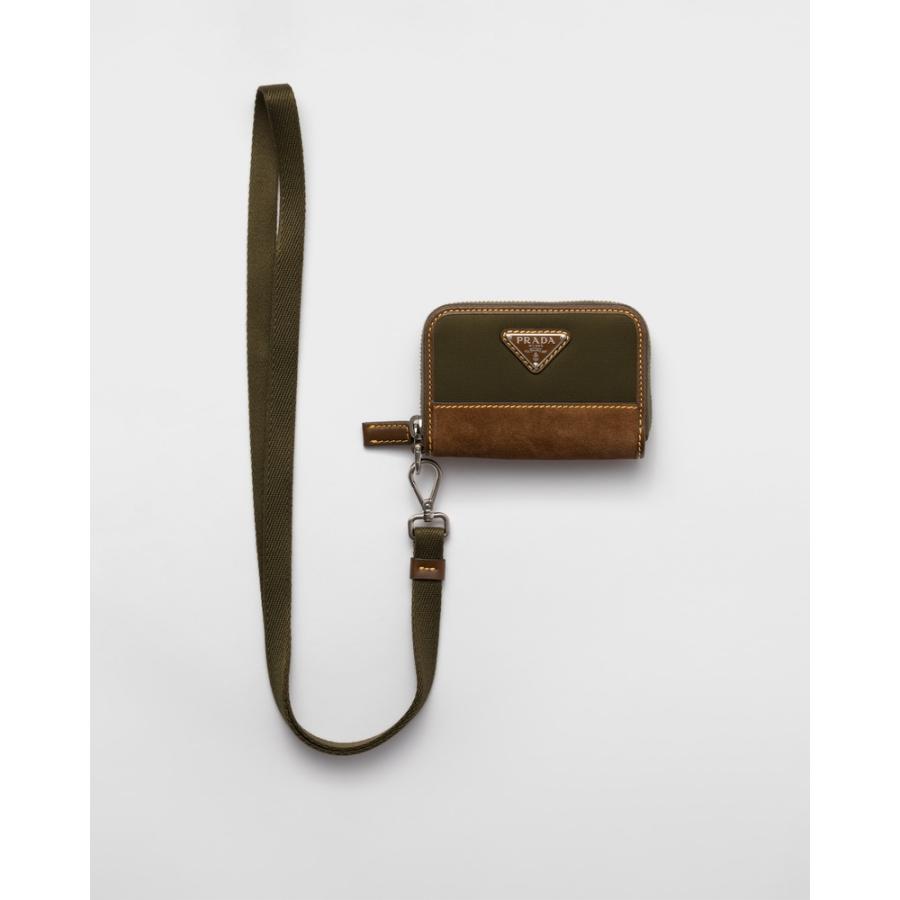 PRADA（プラダ） PRADA 2026春夏 メンズ Re-Nylon xレザー コイン