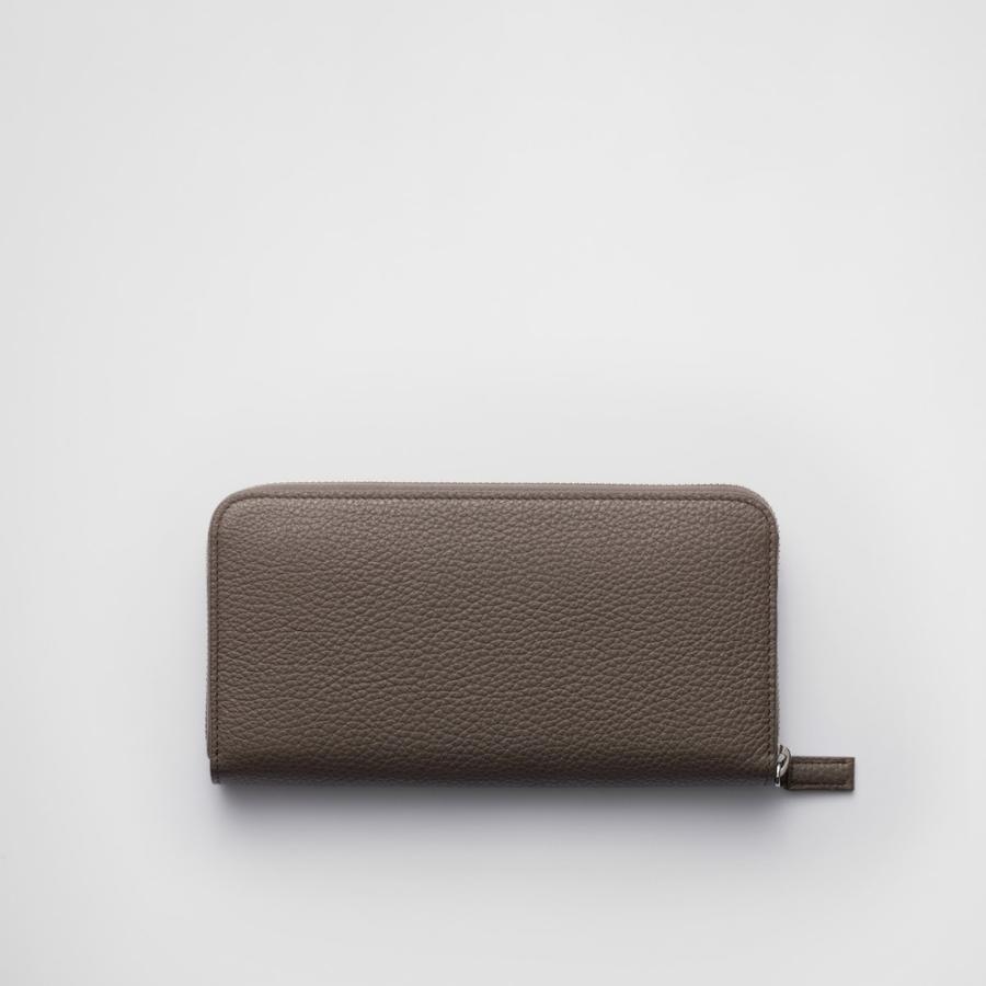プラダ PRADA 2026春夏 メンズ ヴィッテロダイノレザー 財布【グレーブラウン 】【送料無料】【正規品】の画像