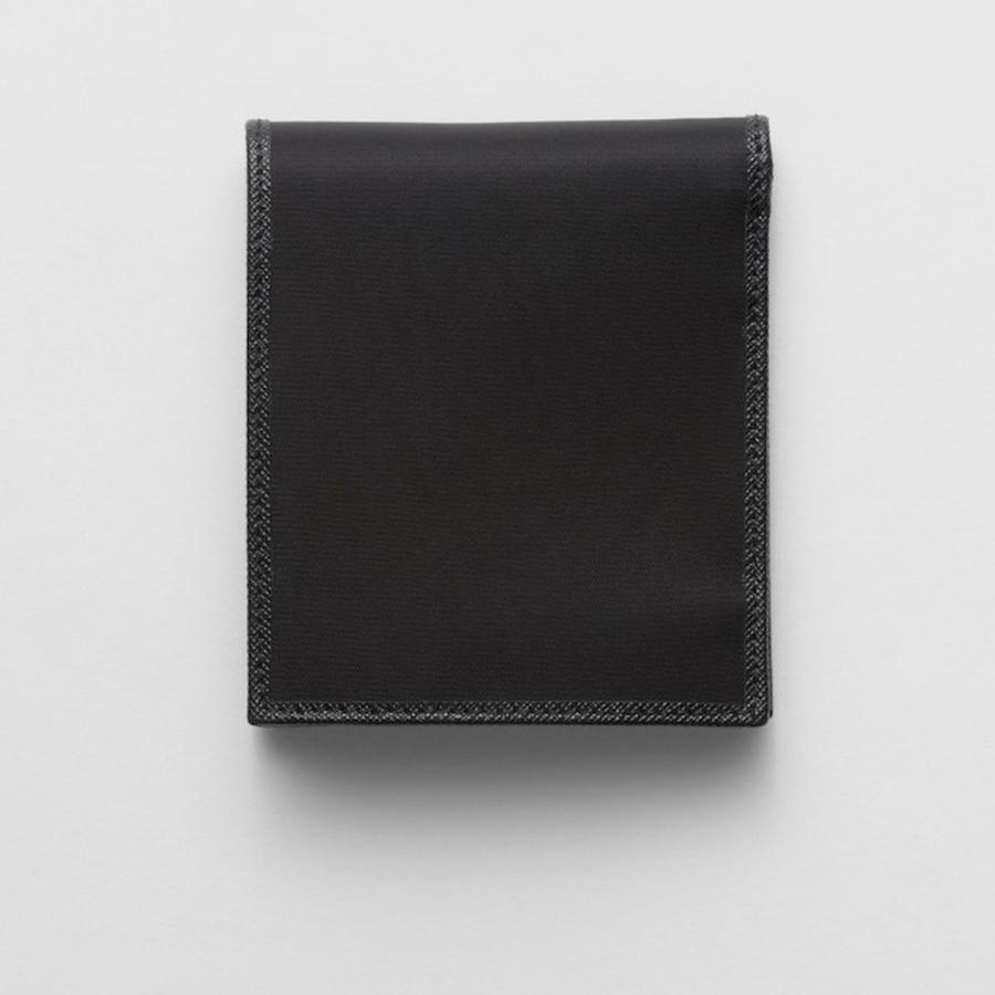プラダ PRADA 2026春夏 メンズ コインパース付きRe-Nylon ウォレット 財布【ブラック 】【送料無料】【正規品】の画像