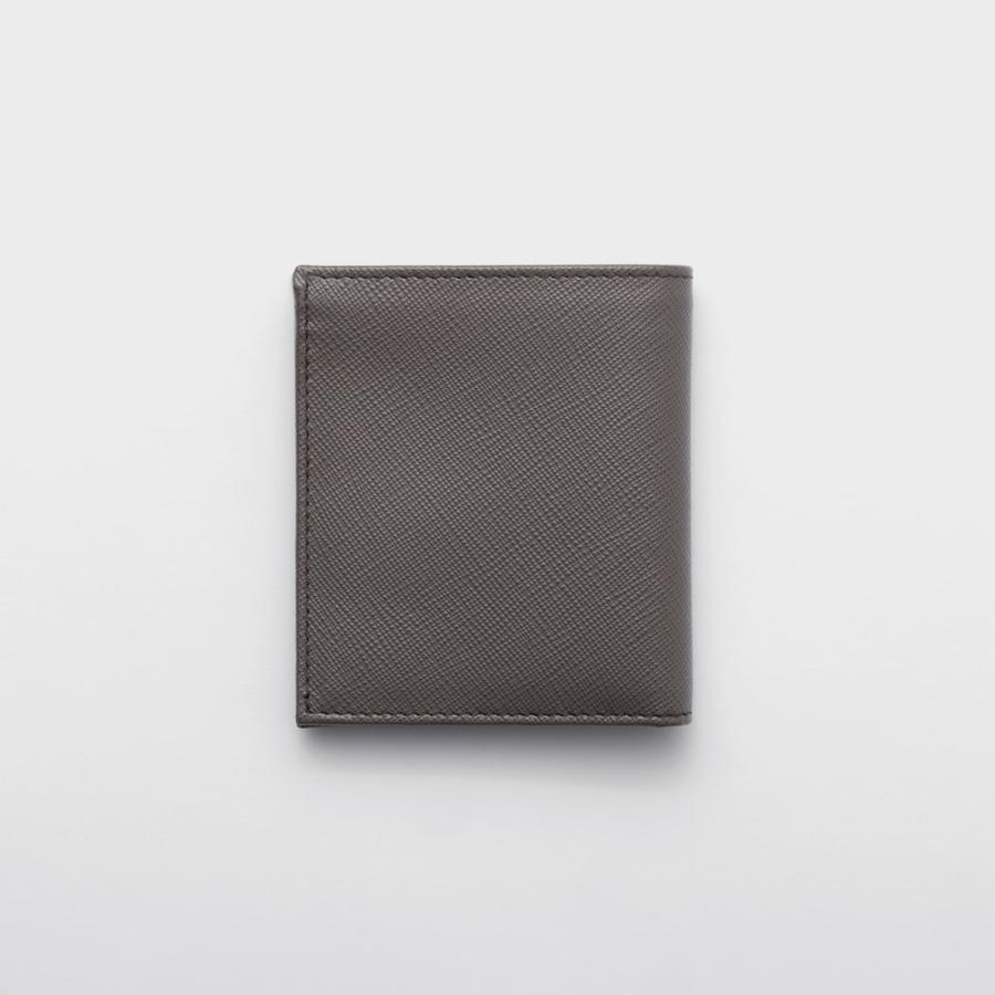 プラダ PRADA 2026春夏 メンズ サフィアーノトライアングル 財布【グレー 】【送料無料】【正規品】の画像