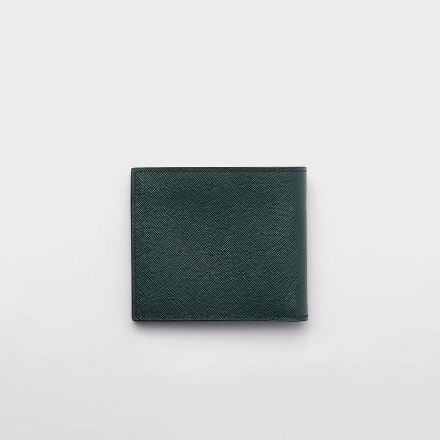 プラダ PRADA 2026春夏 メンズ サフィアーノレザー財布【ダークグリーン 】【送料無料】【正規品】の画像
