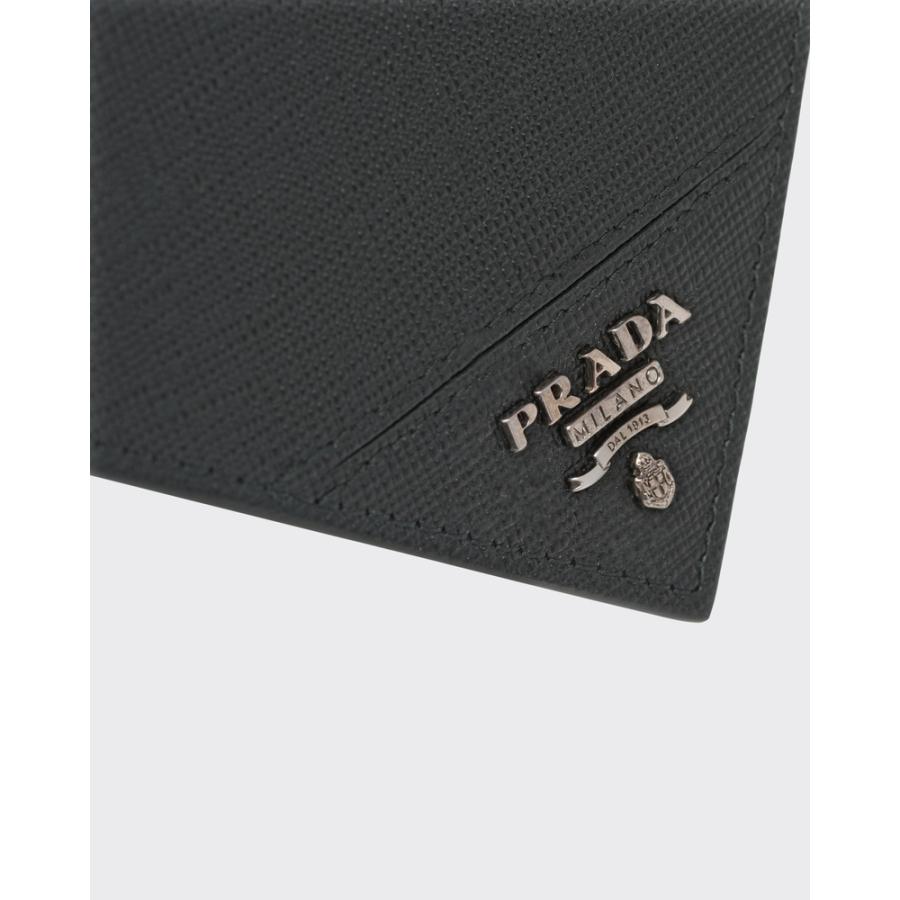 プラダ PRADA 2026春夏 メンズ コインパース付きサフィアーノレザーウォレット 財布【ブラック 】【送料無料】【正規品】の画像