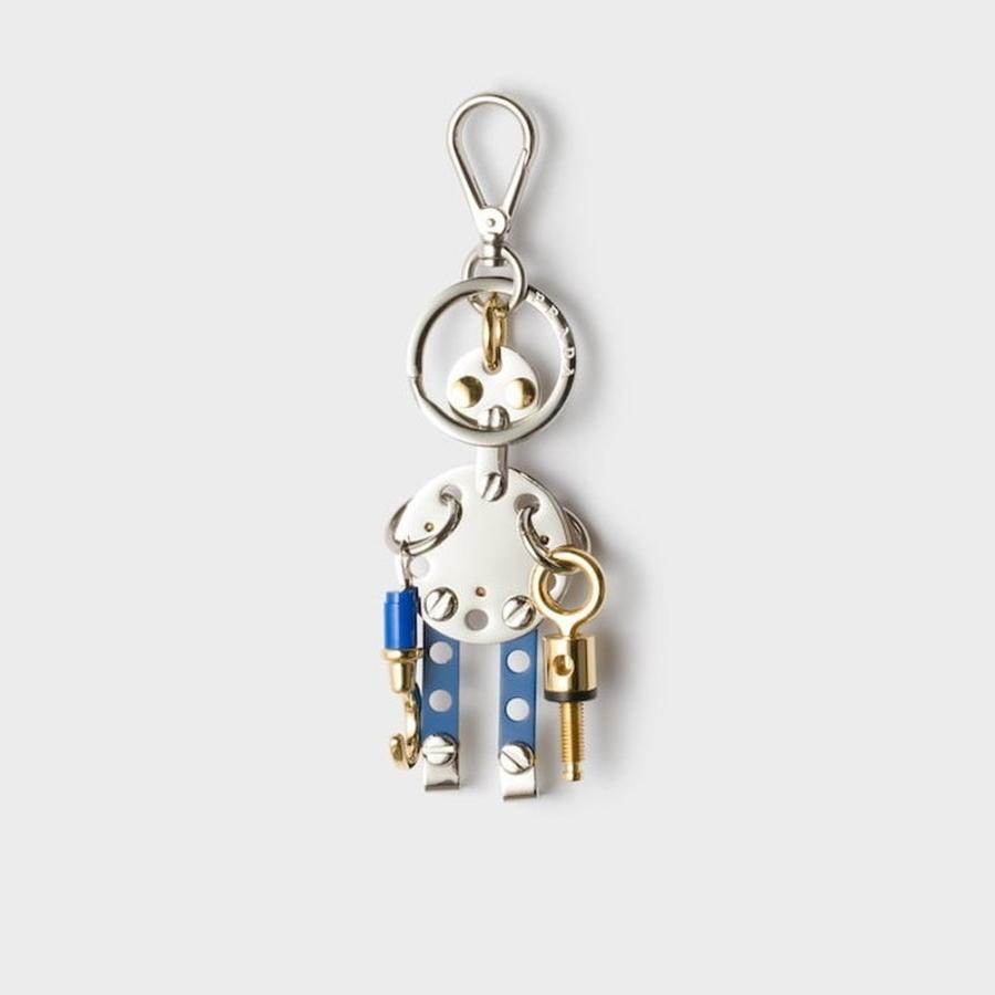 プラダ PRADA 2026春夏 メンズ Robot メタル バッグチャーム【マルチカラー 】【送料無料】【正規品】の画像