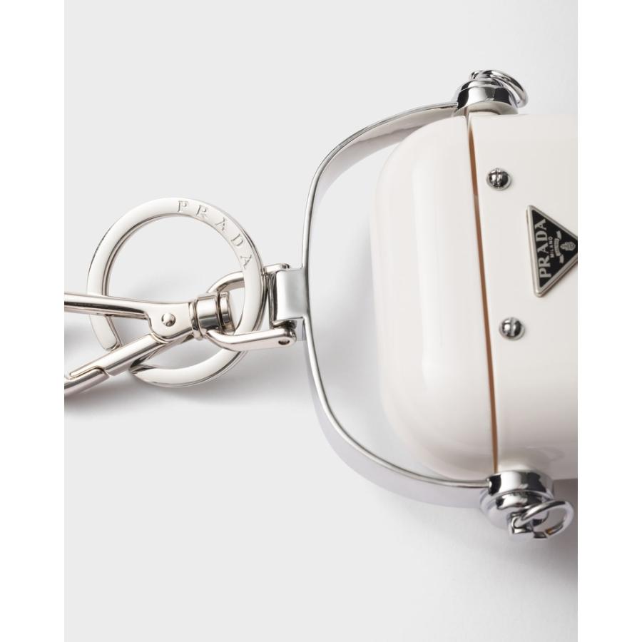 プラダ PRADA 2026春夏 メンズ AirPods Pro ケース【ホワイト 】【送料無料】【正規品】の画像