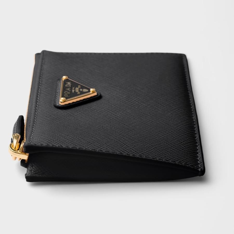 プラダ PRADA 2026春夏 レディース サフィアーノレザー 財布1ML050_2IGZ_F0002【ブラック 】【送料無料】【正規品】の画像