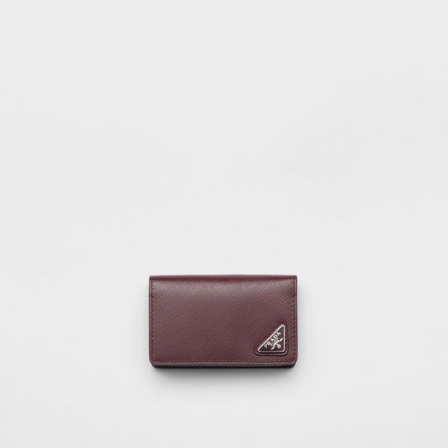 PRADA 二つ折り財布 サフィアーノ正規品 プラダ PRADA PRADA 二つ折り財布 2MC066 QME サフィアーノレザー