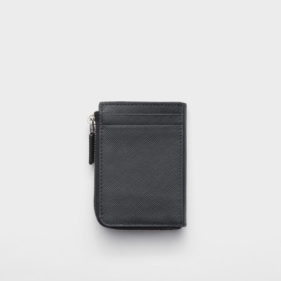 プラダ PRADA 2026春夏 メンズ サフィアーノレザー カードケース【ブラック 】【送料無料】【正規品】の画像