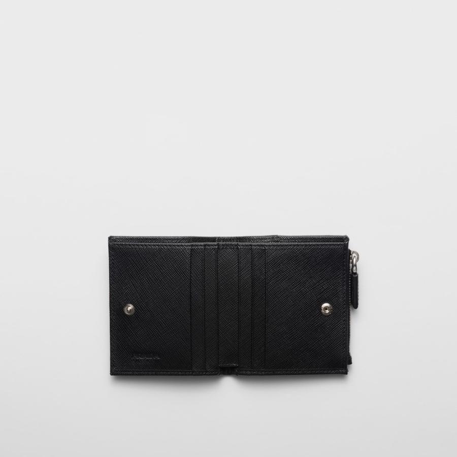 プラダ PRADA 2026春夏 メンズ Re-Nylon 財布【ブラック 】【送料無料】【正規品】の画像