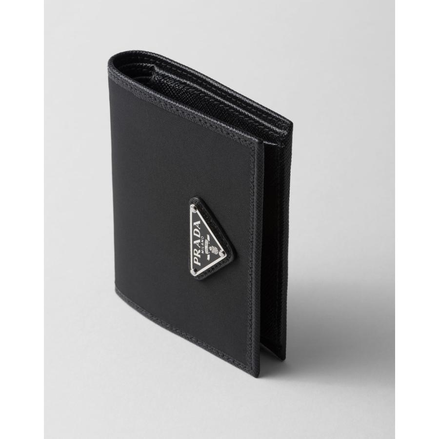 プラダ PRADA 2026春夏 メンズ Re-Nylon 財布【ブラック 】【送料無料】【正規品】の画像