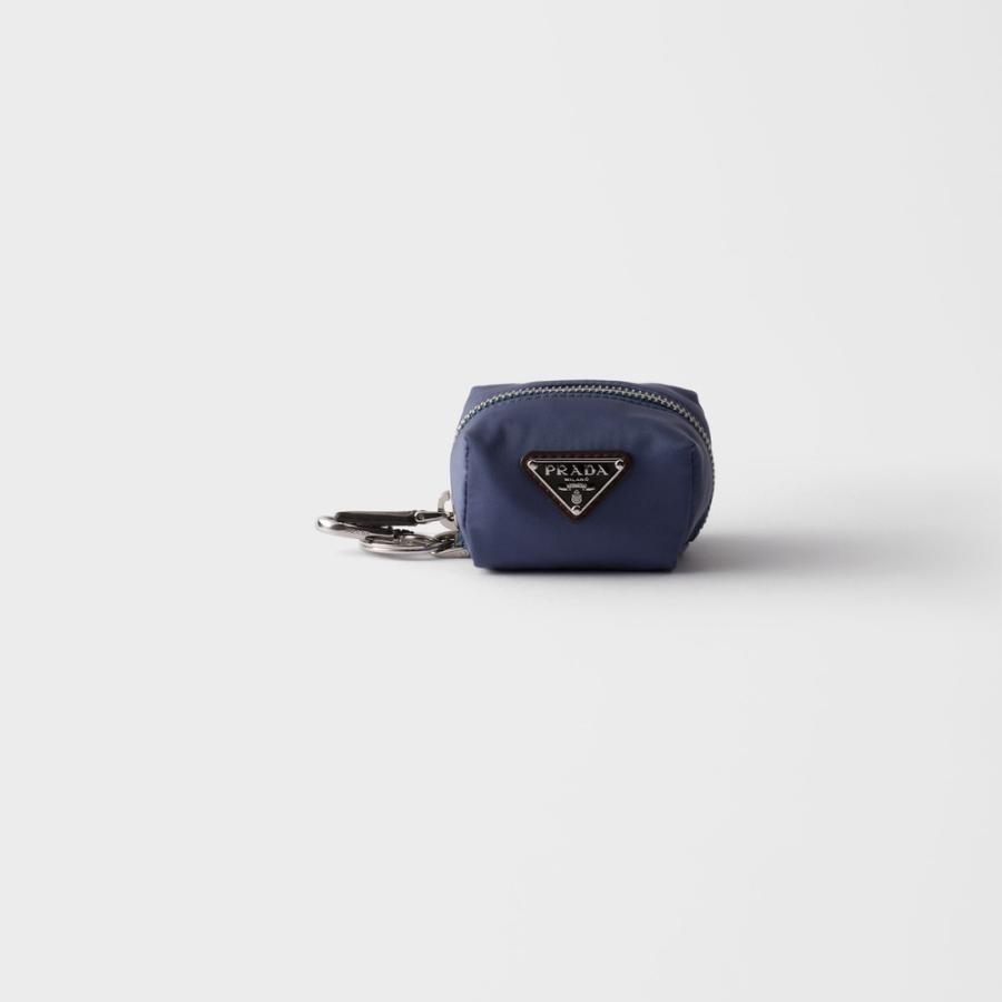 PRADA（プラダ） PRADA 2026春夏 メンズ Re-Nylon xレザー ミニポーチ