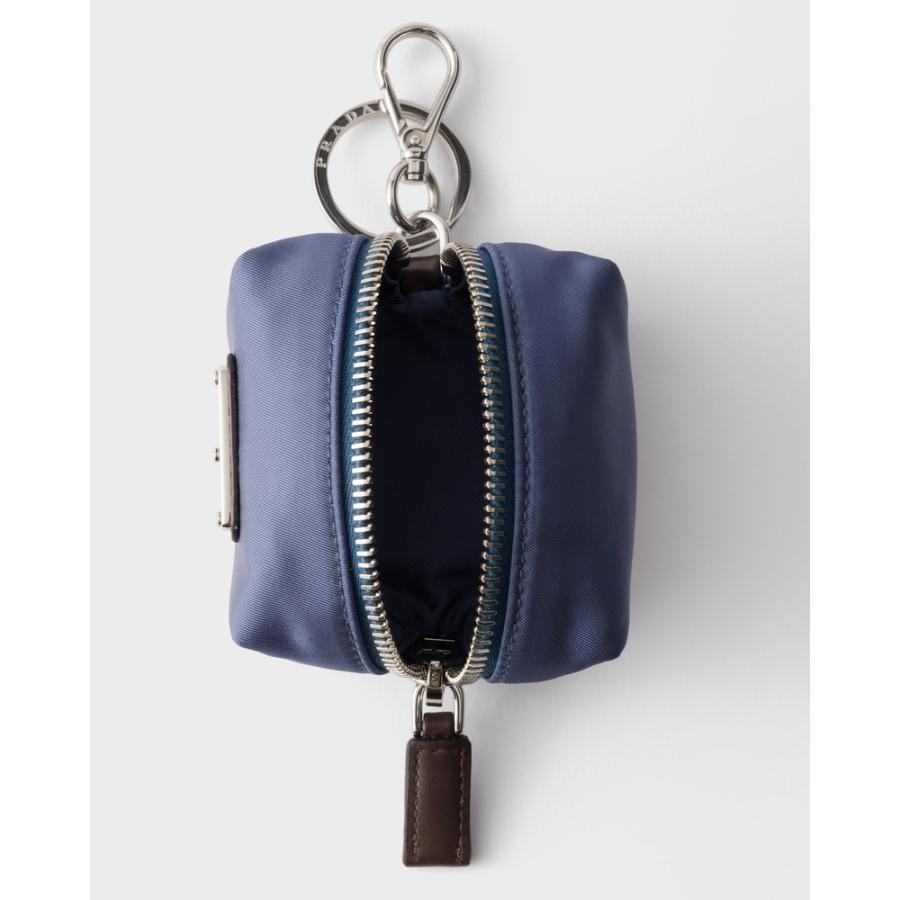 PRADA（プラダ） PRADA 2026春夏 メンズ Re-Nylon xレザー ミニポーチ