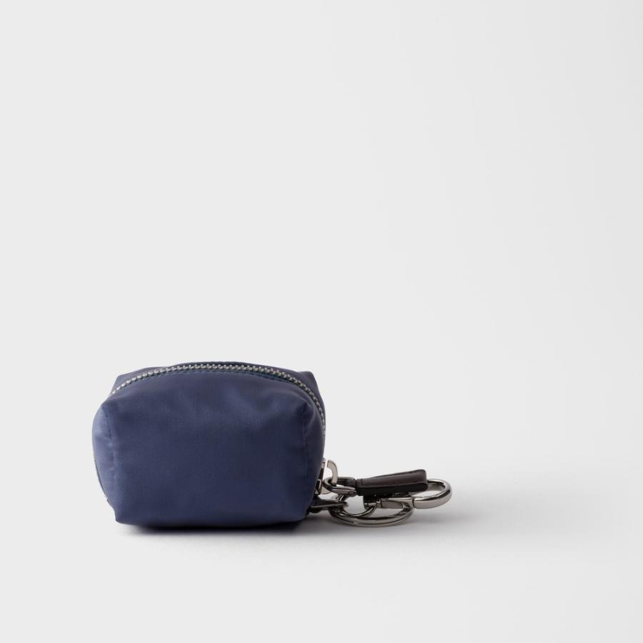 PRADA（プラダ） PRADA 2026春夏 メンズ Re-Nylon xレザー ミニポーチ