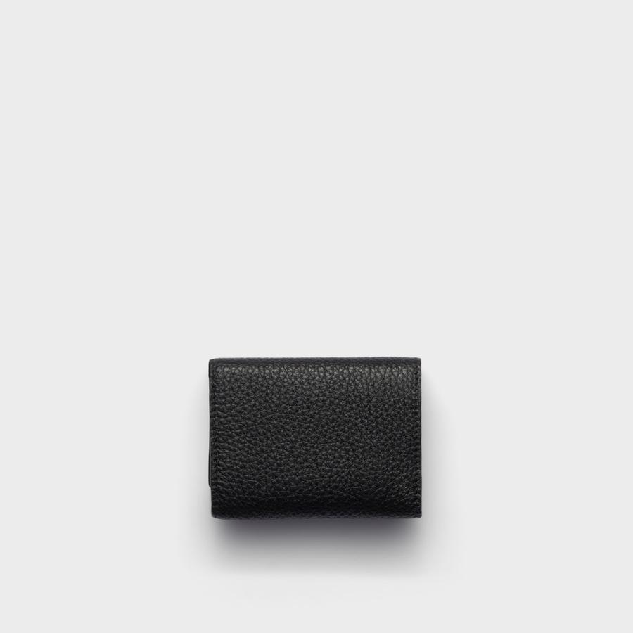 プラダ PRADA 2026春夏 メンズ ヴィッテロダイノレザー 財布【ブラック/バーガンディ 】【送料無料】【正規品】の画像