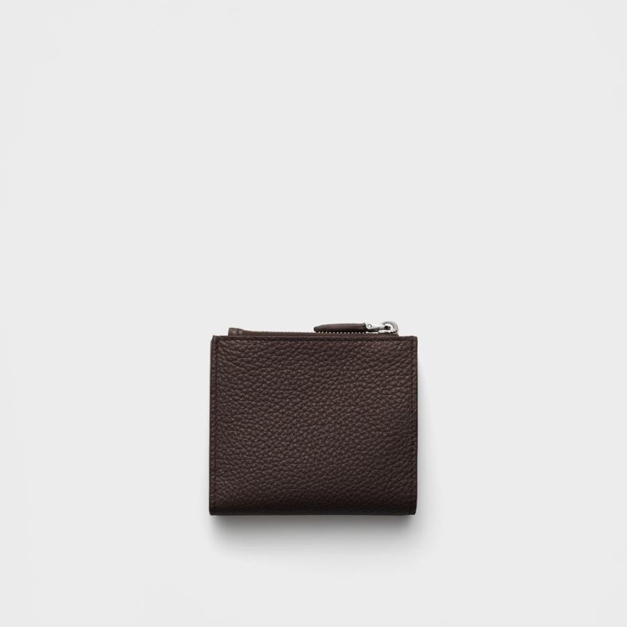 プラダ PRADA 2026春夏 メンズ ヴィッテロダイノレザー 財布【コーヒー／マーブル 】【送料無料】【正規品】の画像