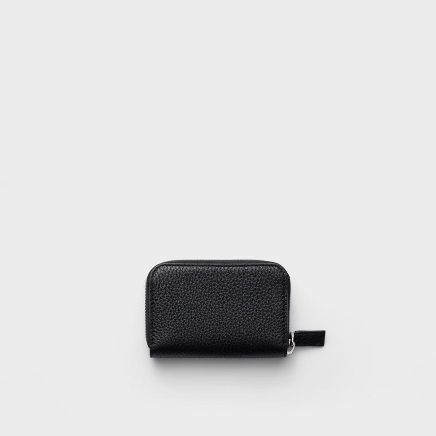プラダ PRADA 2026春夏 メンズ ヴィッテロダイノレザー コインケース【ブラック/バーガンディ 】【送料無料】【正規品】の画像