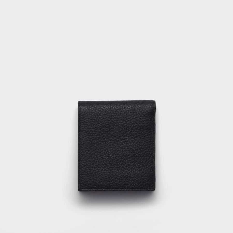 プラダ PRADA 2026春夏 メンズ コインパース付きレザーウォレット【ブラック/ローデングリーン 】【送料無料】【正規品】の画像