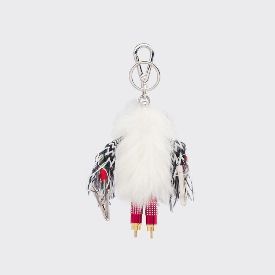プラダ PRADA 2026春夏 レディース Rufus キーリング トリック1TR264_EGY_F0K74【チョークホワイト 】【送料無料】【正規品】の画像