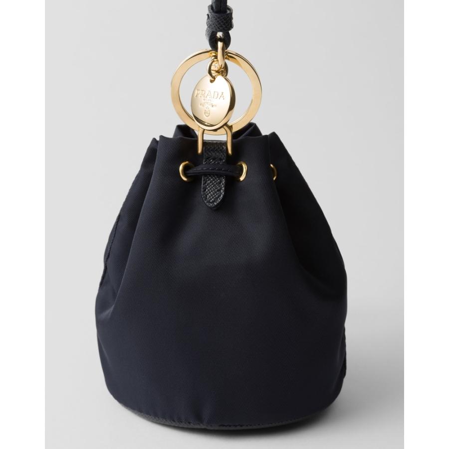 プラダ PRADA 2026春夏 レディース ミニアイコン Re-Nylon キーチェーン チャーム1TT202_2DMK_F0355【ブルー 】【送料無料】【正規品】の画像