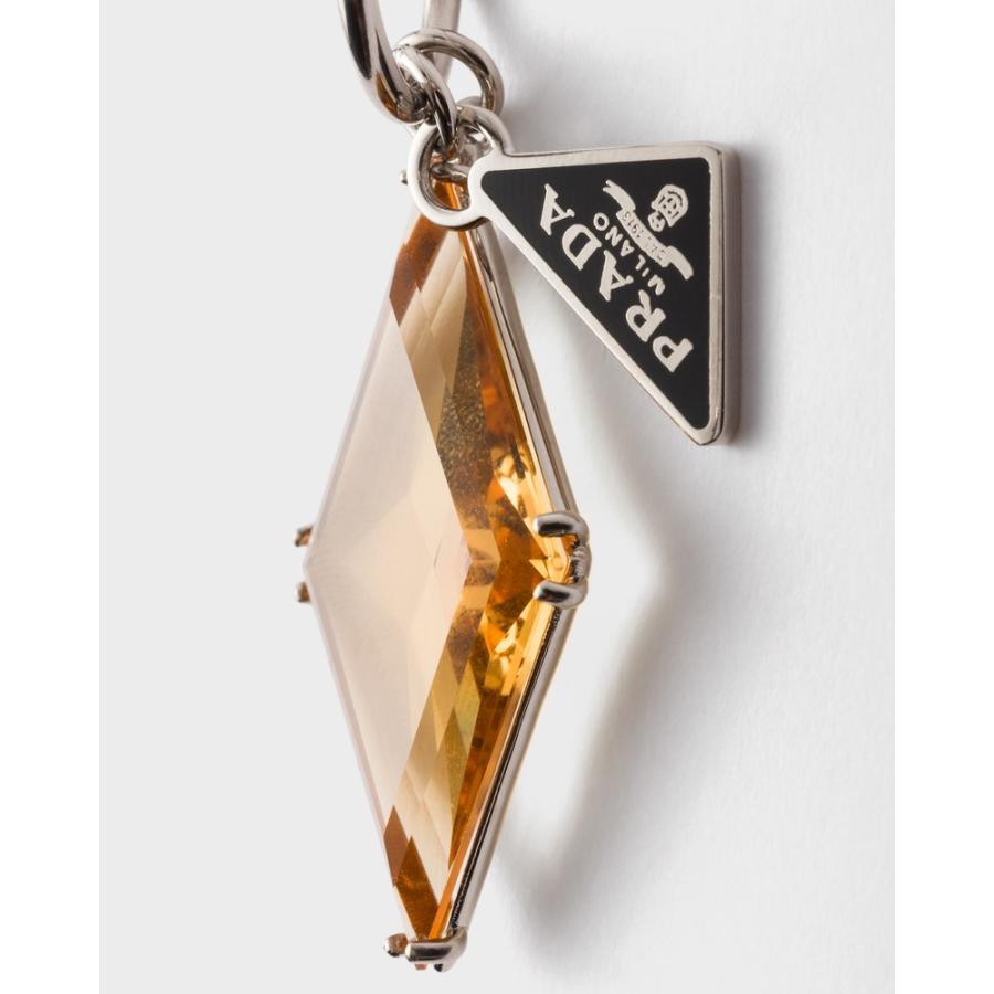 プラダ PRADA 2026春夏 レディース メタル ガラス ピアス1IO345_2HNI_F03YX【トパーズ 】【送料無料】【正規品】の画像