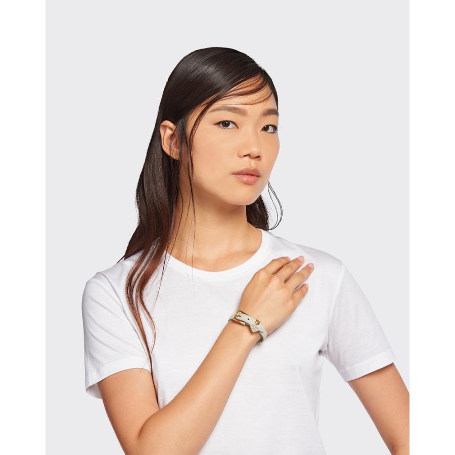 プラダ PRADA 2026春夏 レディース サフィアーノレザー ブレスレット1IB351_053_F0K74【チョークホワイト 】【送料無料】【正規品】の画像