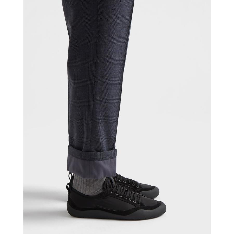 プラダ PRADA 2026春夏 メンズ スピードロック Re-Nylon スエード スニーカー【ブラック 】【送料無料】【正規品】の画像