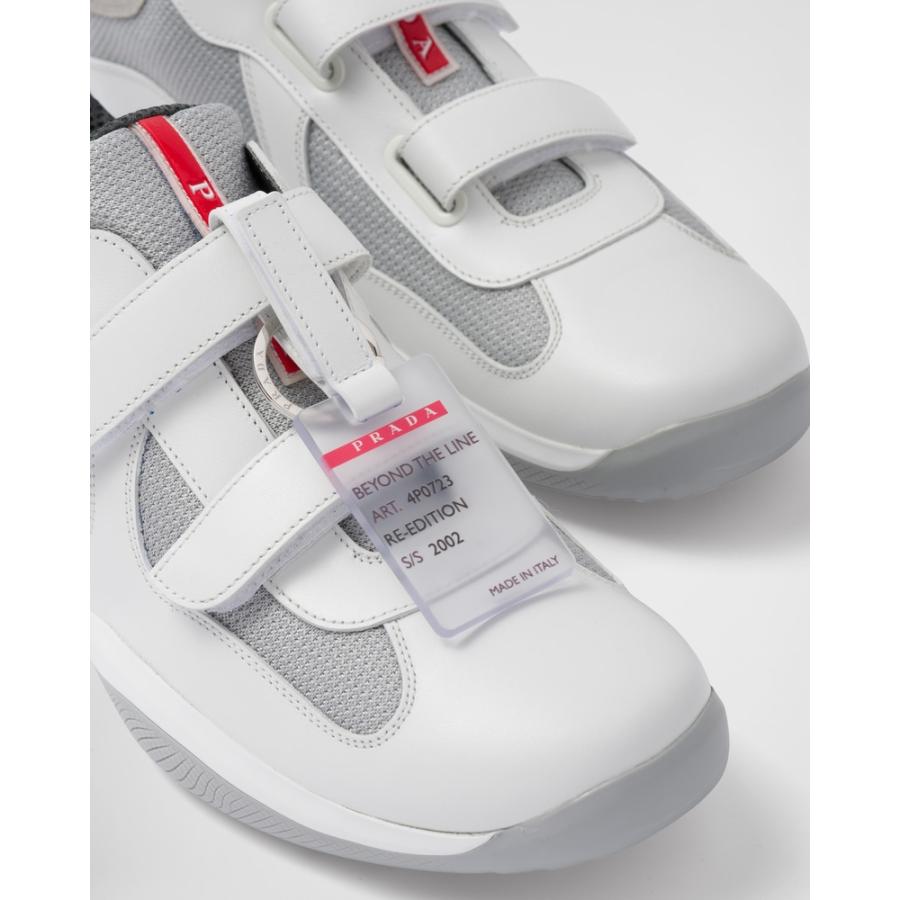 プラダ PRADA 2026春夏 メンズ アメリカズカップ オリジナルスニーカー【ホワイト 】【送料無料】【正規品】の画像