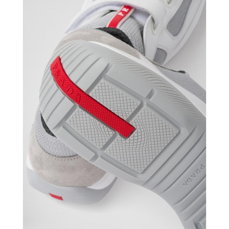 プラダ PRADA 2026春夏 メンズ アメリカズカップ オリジナルスニーカー【ホワイト 】【送料無料】【正規品】の画像
