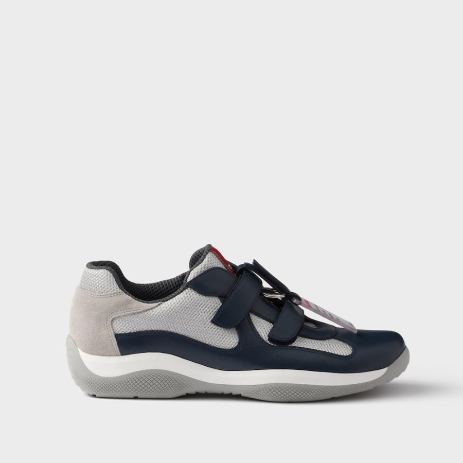 プラダ PRADA 2026春夏 メンズ アメリカズカップ オリジナルスニーカー【ウルトラマリン 】【送料無料】【正規品】の画像