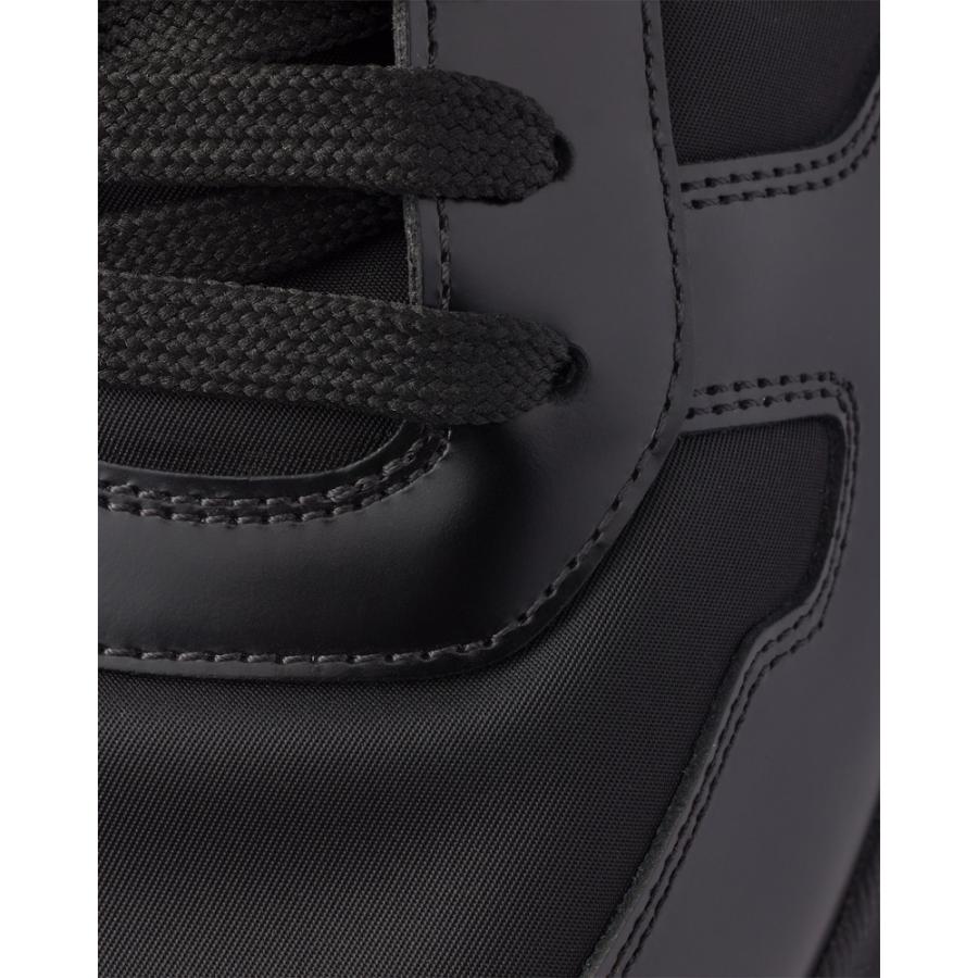 プラダ PRADA 2026春夏 メンズ PRAX 01 Re-Nylon xブラッシュドレザー スニーカー【ブラック 】【送料無料】【正規品】の画像
