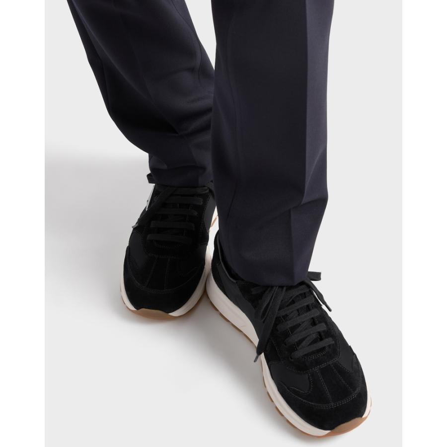 プラダ PRADA 2026春夏 メンズ Prax スエード x Re-Nylon スニーカー【ブラック 】【送料無料】【正規品】の画像