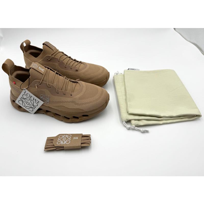 LOEWE×On.CLOUDSOLO スニーカー 39 ダークサンド/クリーム