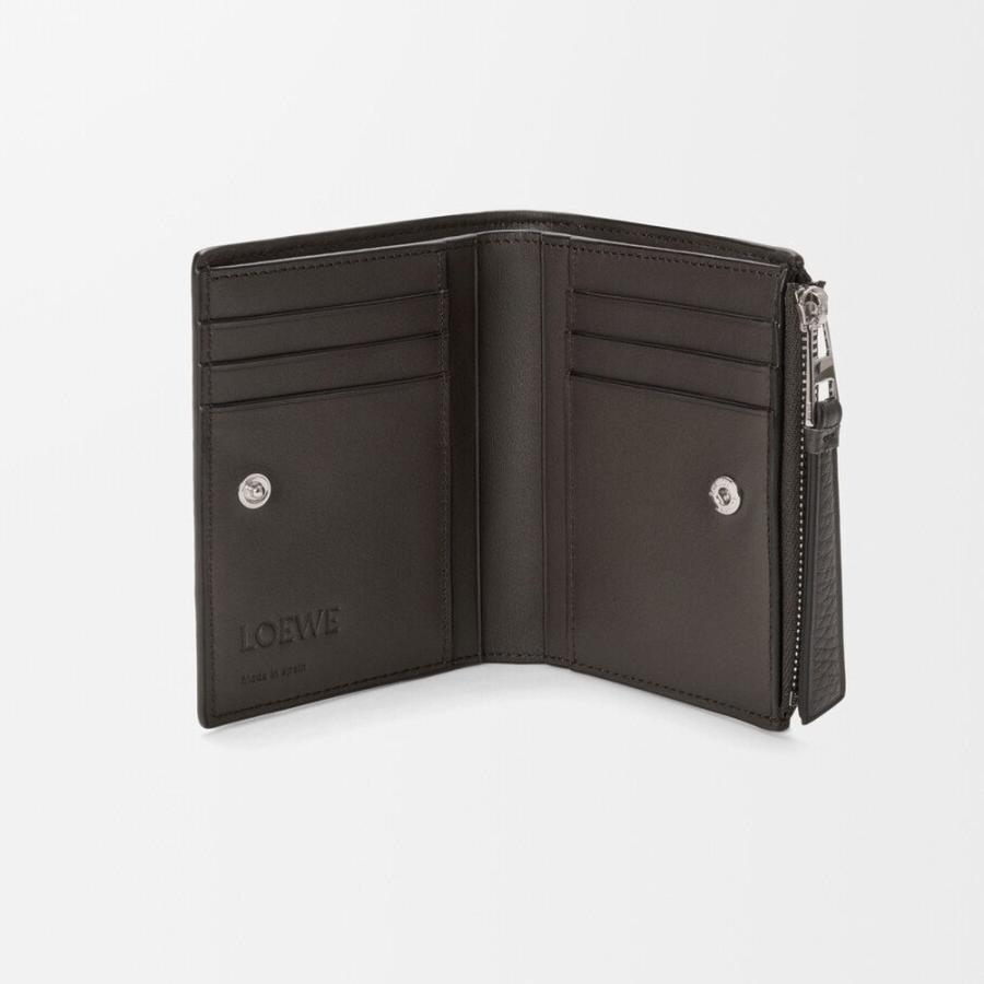 【即納】ロエベ LOEWE 2026春夏メンズ パズル スリム コンパクト ウォレット 財布【ダークグレー 】【送料無料】【正規品】の画像