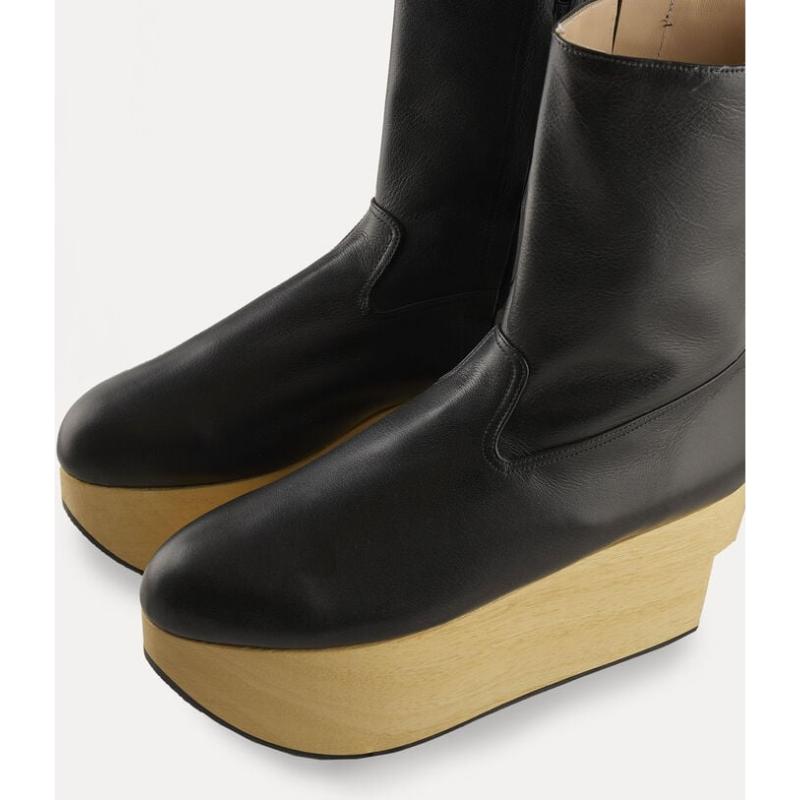 ヴィヴィアンウエストウッド Vivienne Westwood レディース ROCKING HORSE BOOTロッキンホースブーツ【Black 】【送料無料】【正規品】｜celebrity｜04