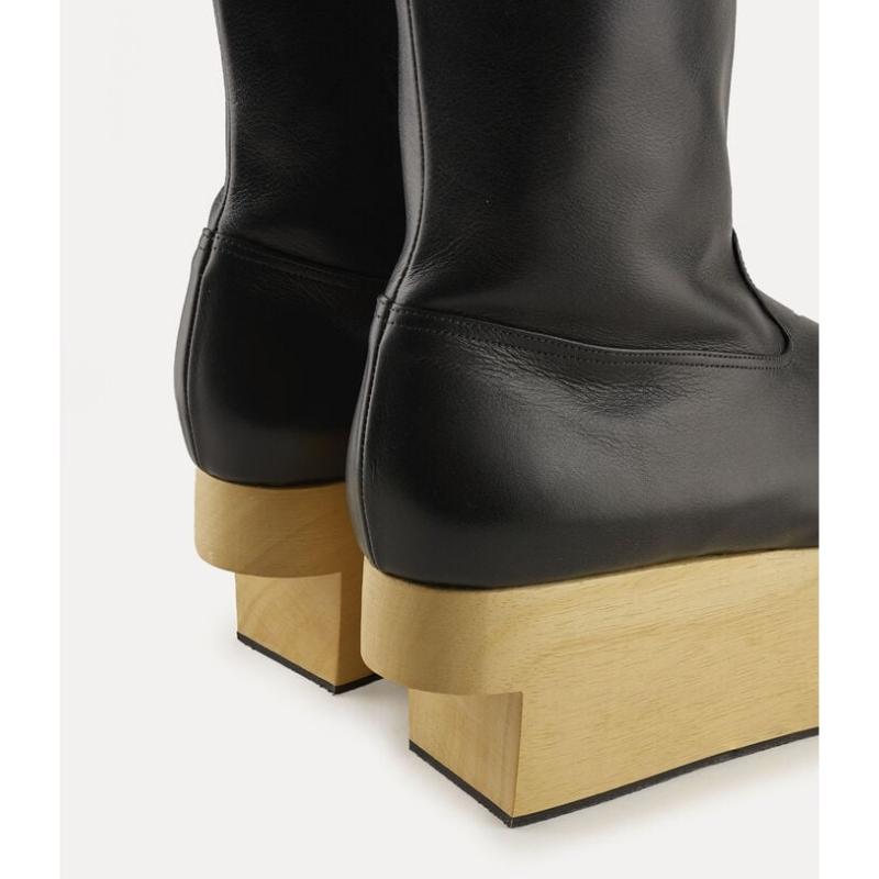 ヴィヴィアンウエストウッド Vivienne Westwood レディース ROCKING HORSE BOOTロッキンホースブーツ【Black 】【送料無料】【正規品】｜celebrity｜05